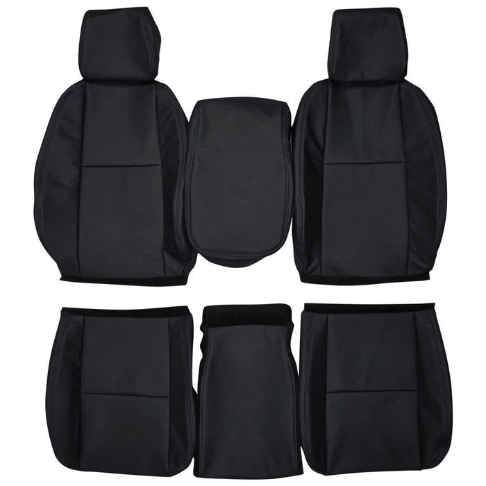 2007-2014 Chevy Silverado LS LT Z71 Custom Real Leather Seat Covers (Front)