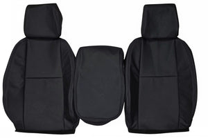 2007-2014 Chevy Silverado LS LT Z71 Custom Real Leather Seat Covers (Front) - lseat2