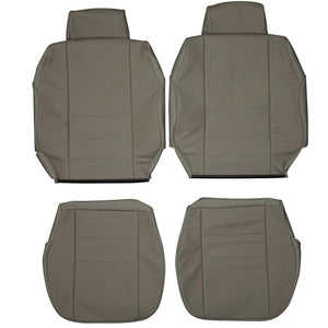 1976-1983 BMW E24 6-Series 633csi Custom Real Leather Seat Covers (Front) - lseat2