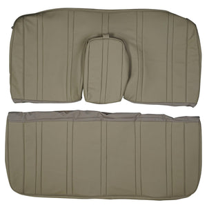 1962 Cadillac DeVille Custom Real Leather Seat Covers (Front) - lseat2