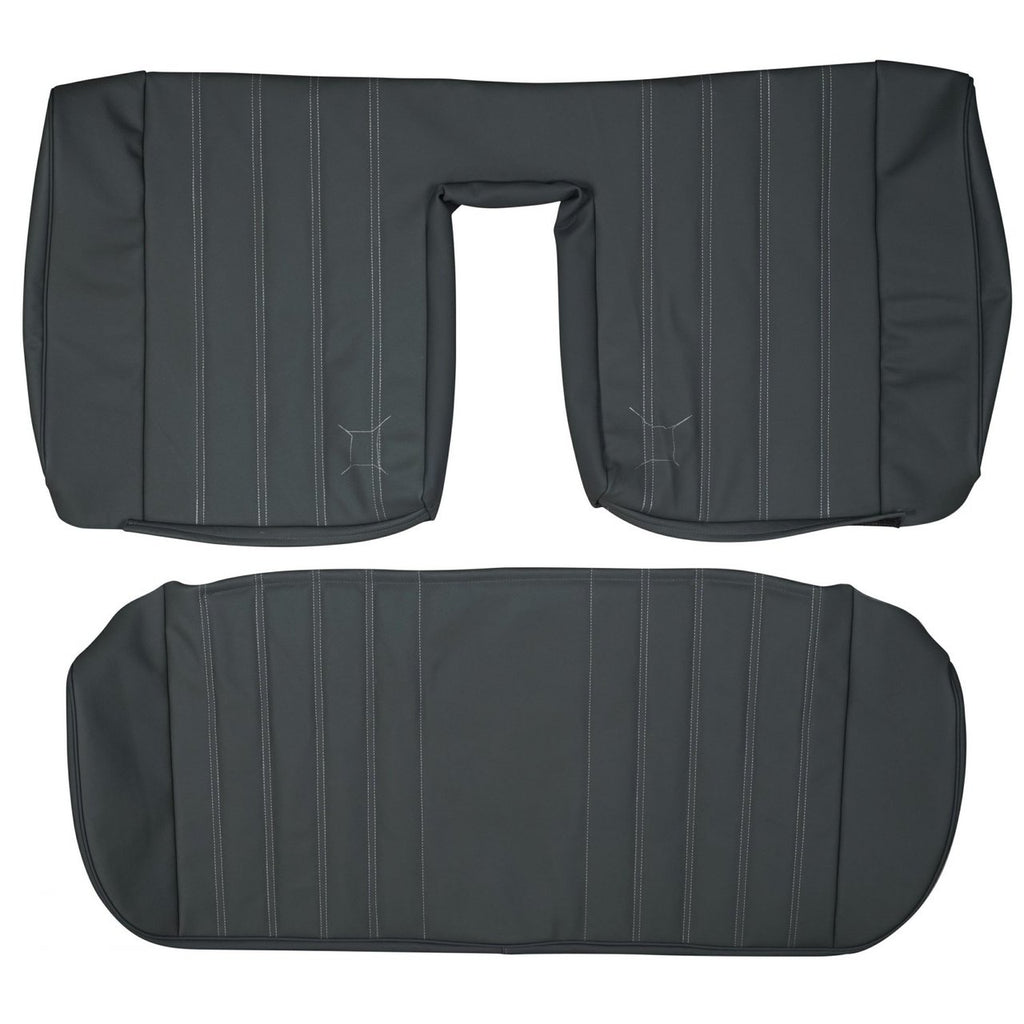 1984-1992 BMW E30 Sedan Custom Real Leather Seat Covers (Rear) - lseat