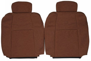2001-2003 Ford F-150 King Ranch Crew Custom Real Leather Seat Covers (Front) - lseat2
