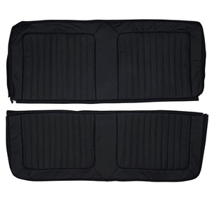 1968 AMC Rebel SST 2 Door Hardtop Custom Real Leather Seat Covers (Rear) - lseat2