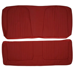 1964 Ford Galaxie Custom Real Leather Seat Covers (Rear) - lseat2
