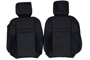 1998-2000 Mercedes Benz C43 AMG W202 Custom Real Leather Seat Covers (Front) - lseat2
