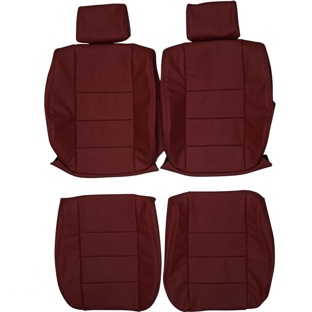 1978-1989 BMW E24 6-Series 635csi Custom Real Leather Seat Covers (Front) - lseat2