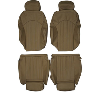 1998-2003 BMW E39 M5 Custom Real Leather Seat Covers (Front) - lseat2