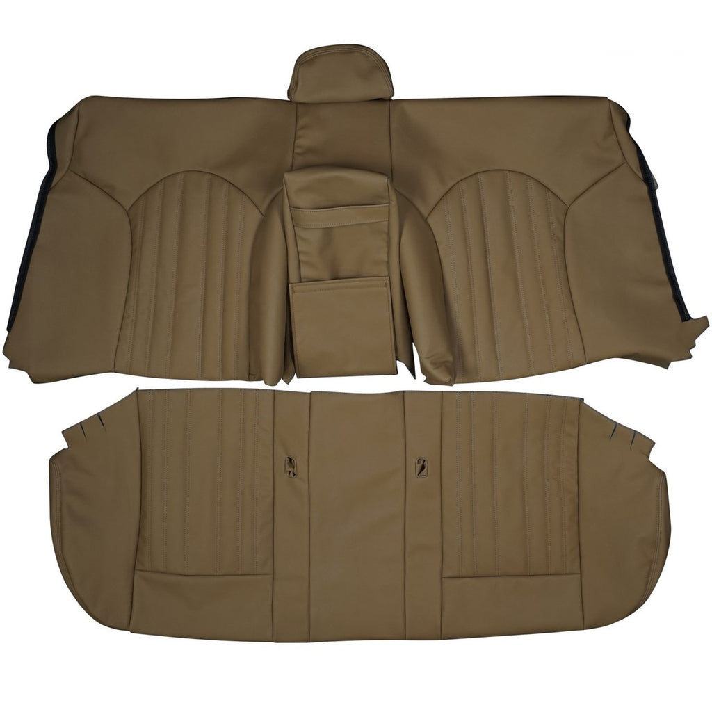 1998-2003 BMW E39 M5 Custom Real Leather Seat Covers (Rear) - lseat2