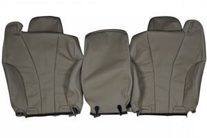 1999-2002 Chevrolet Silverado Custom Real Leather Seat Covers (Front) - lseat2