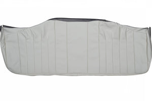 1977 Cadillac DeVille Coupe Custom Real Leather Seat Covers (Rear) - lseat2