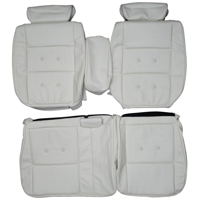 1974-1976 Cadillac Fleetwood Brougham Custom Real Leather Seat Covers (Front)
