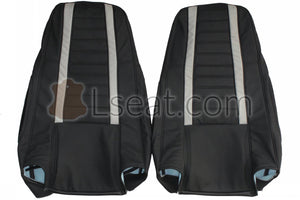 1976-1986 JEEP CJ7 Custom Real Leather Seat Covers (Front) - lseat