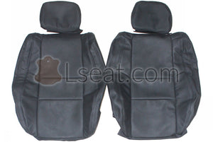 2015-2019 Jeep Cherokee Laredo Custom Real Leather Seat Covers (Front) - lseat2