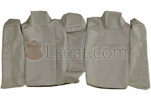 2012-2015 Toyota Camry Custom Real Leather Seat Covers (Rear) - lseat