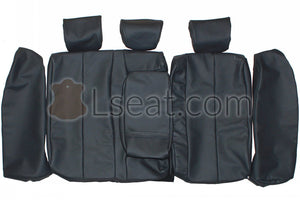 2006-2010 Hyundai Sonata Custom Real Leather Seat Covers (Rear) - lseat